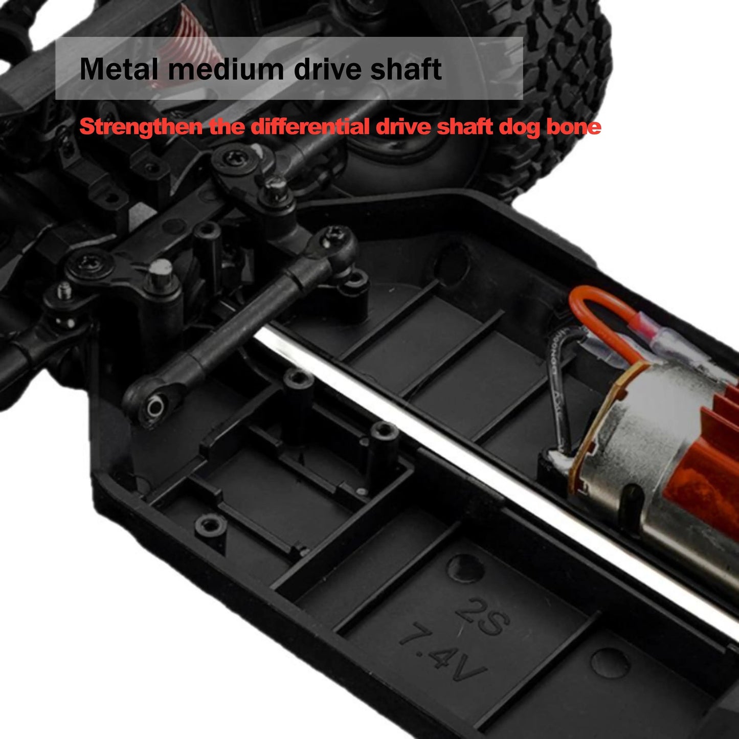 1:16 Scale 16106 4WD RC Monster Trucks | 2.4G High-Speed Off-Road Racing Car