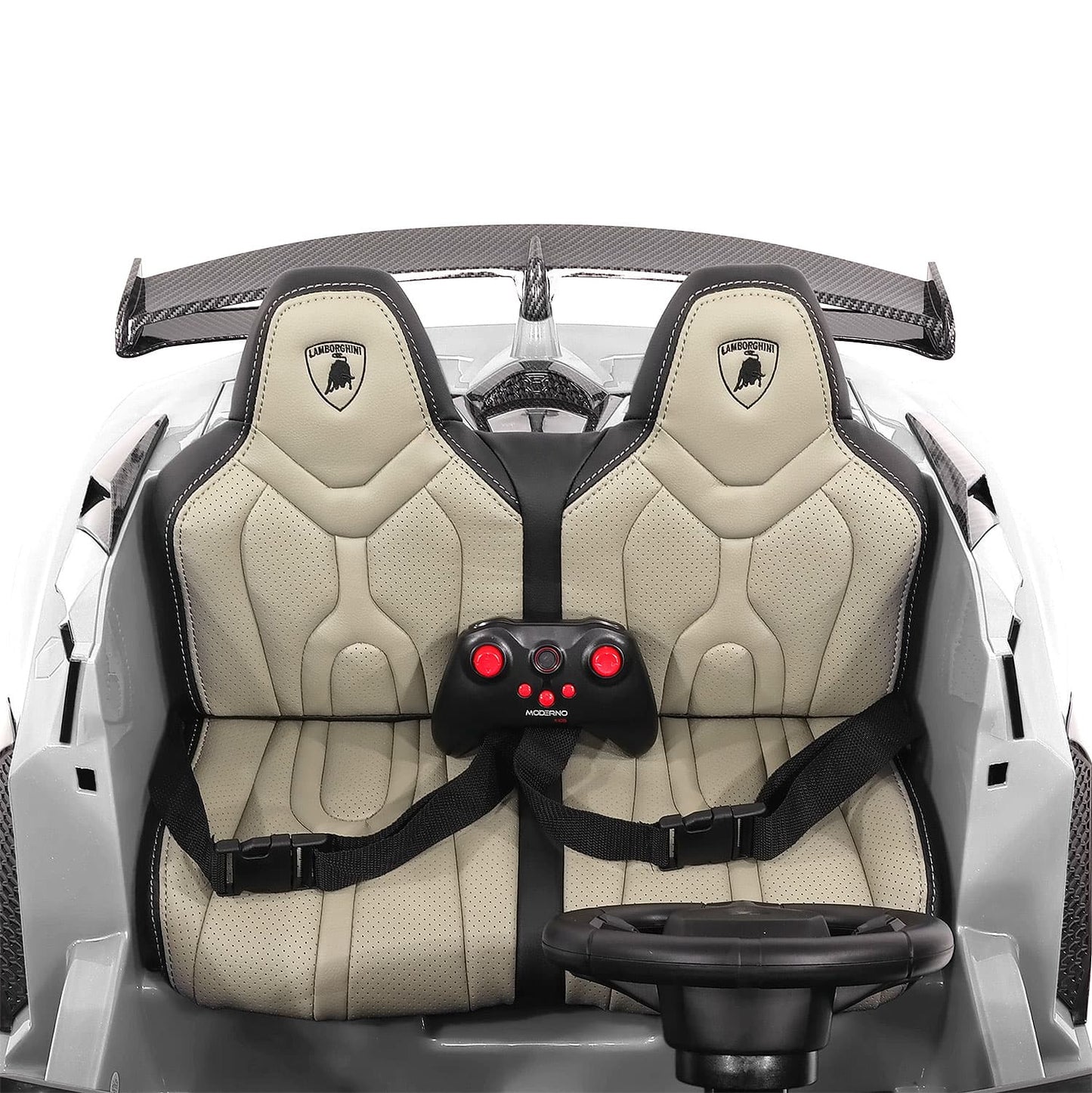 Lamborghini Aventador SVJ 24V Kids Ride-On Car with R/C Parental Remote | Pink